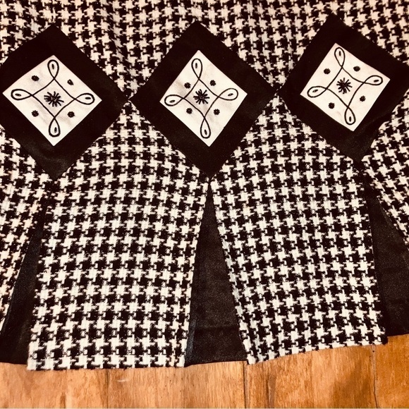 🔥Rare🔥 Donna Vinci Italian Couture Runway Skirt-Beautiful Pleated bottom W12 - Picture 2 of 5